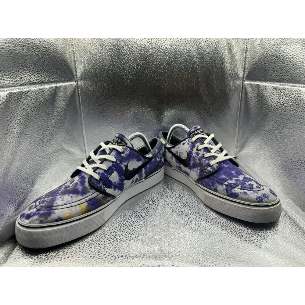 RARE Sz 10‎ - Nike SB Zoom Stefan Janoski PR QS Purple Tie Dye 678472-104